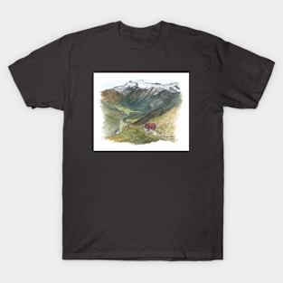 Liverpool Hut - Aspiring National Park T-Shirt